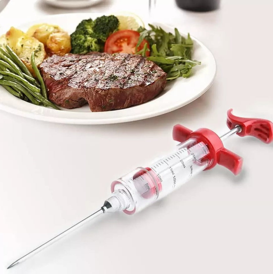 BBQ Meat Flavor Injector Needle Marinade Injector Chicken Flavor
