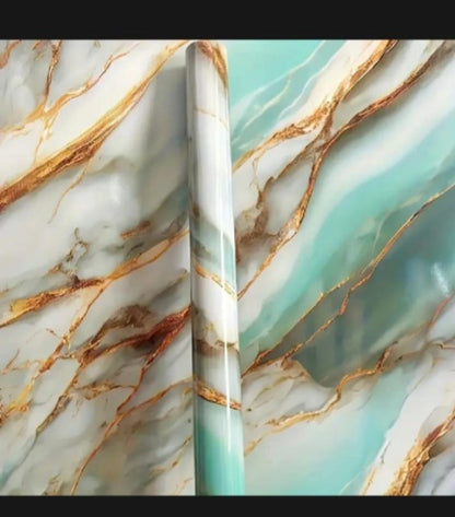 Waterproof Marble Sheets, Self Adhesive PVC Sheet Rolls